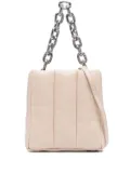 STAND STUDIO quilted chain-link tote bag - Neutrals