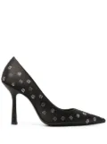 Alexander Wang monogram-embellished pumps - Black