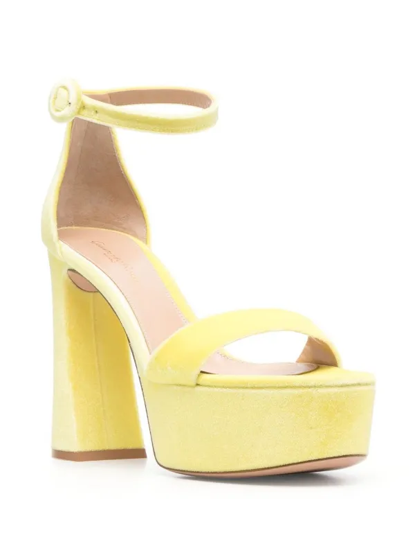 Gianvito rossi hot sale yellow sandals