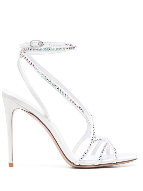 Le Silla Belen 105mm crystal-embellished sandals Women