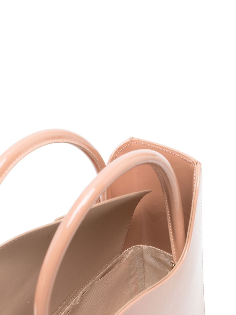 Shop Le Silla Asymmetric Design Tote Bag In Neutrals