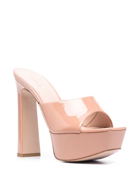 Le Silla patent leather platform sandals 9377Z100R1PPKAB152 - 1
