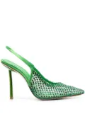 Le Silla Gilda 110mm slingback pumps - Green