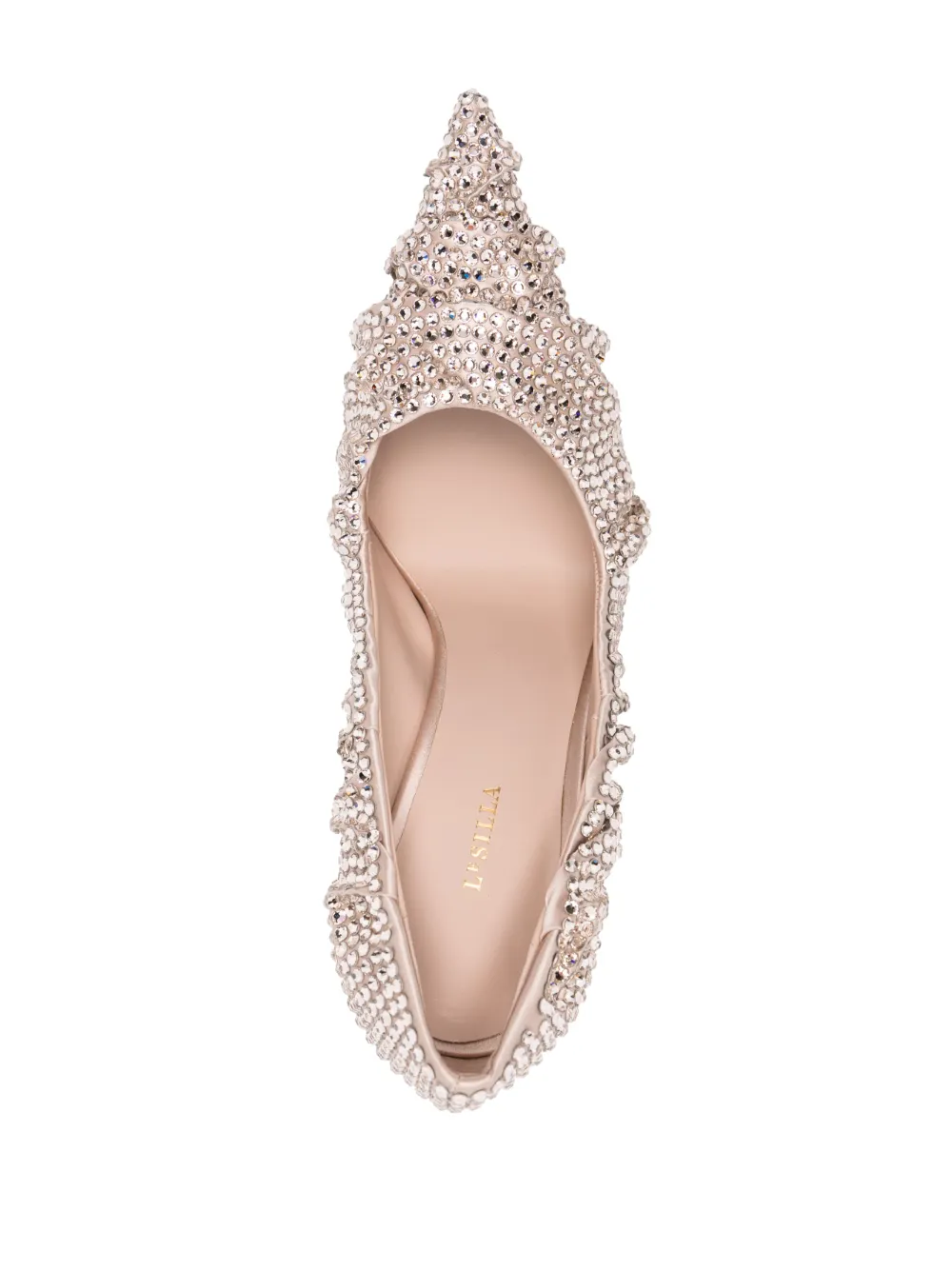 Affordable Le Silla Bella 120mm crystal-embellished pumps Women