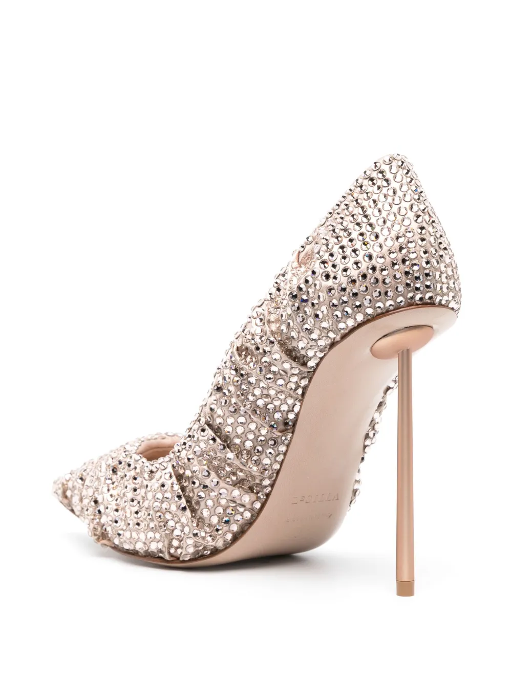 Le Silla Bella 120mm crystal-embellished Pumps - Farfetch