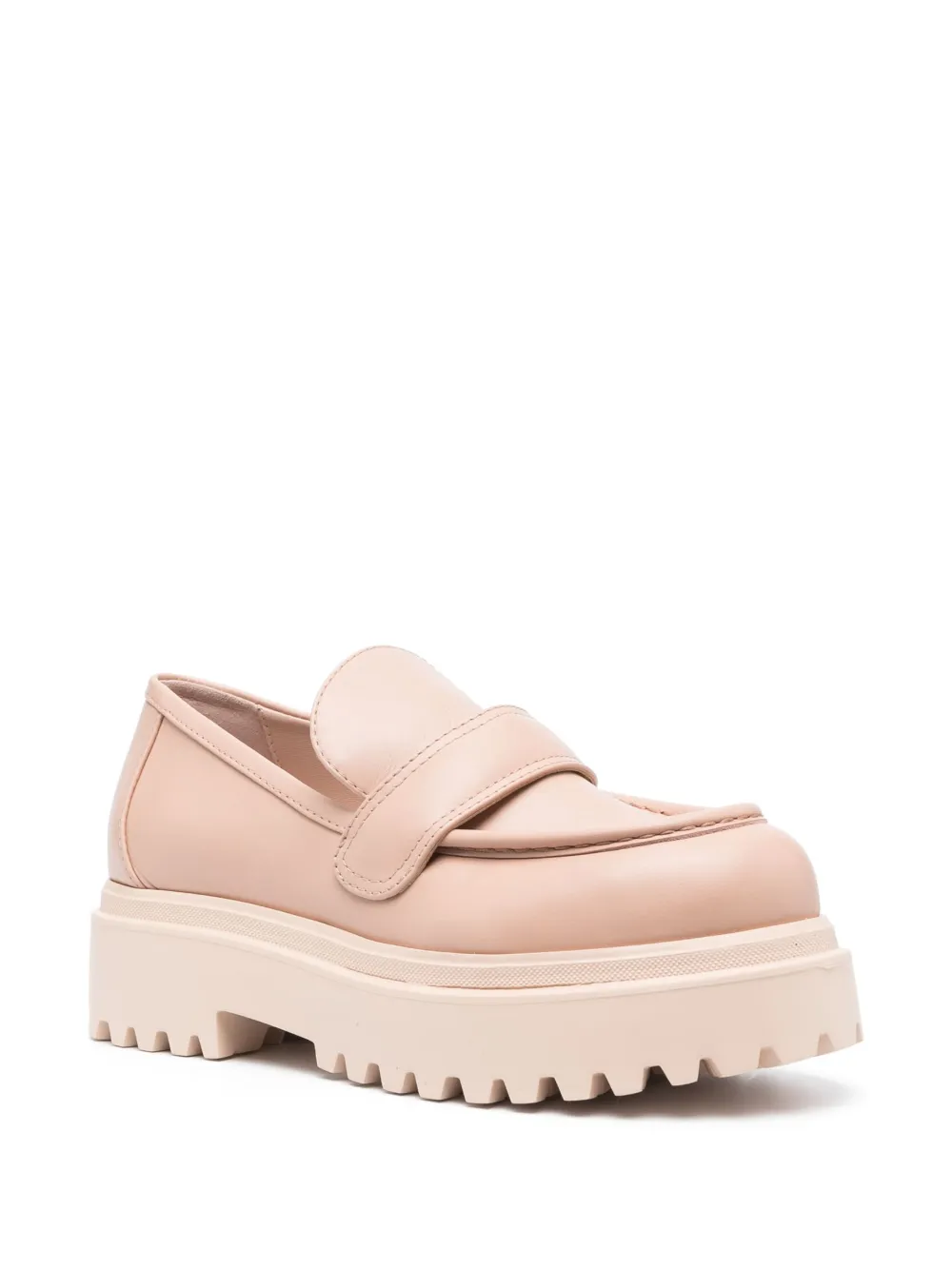 Le Silla Ranger leren loafers - Beige