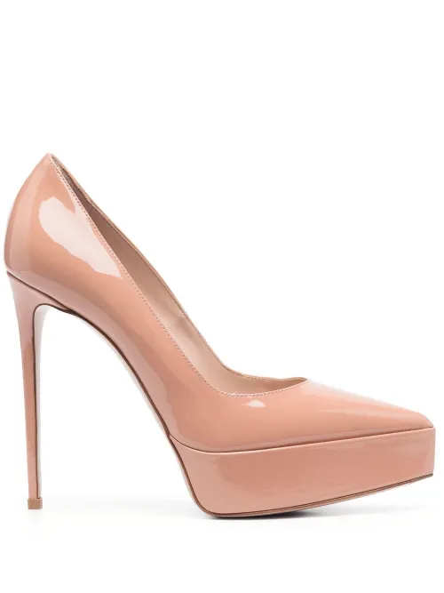 Escarpins Uma 125 mm en cuir verni - Le Silla - Modalova
