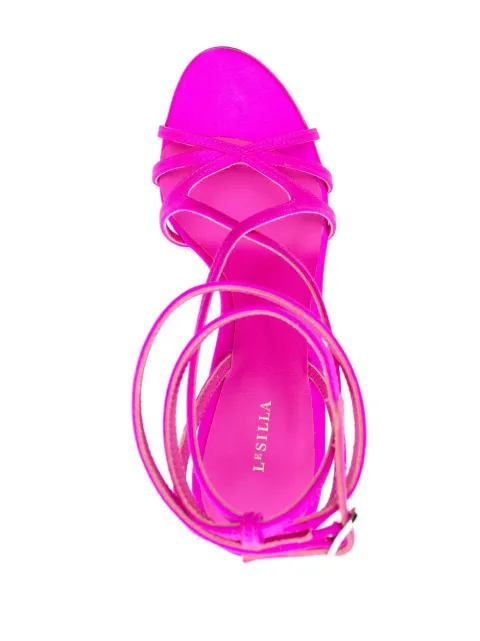 Le Silla Belen 100mm sandals 8511S090R3PPSAT533 - 3