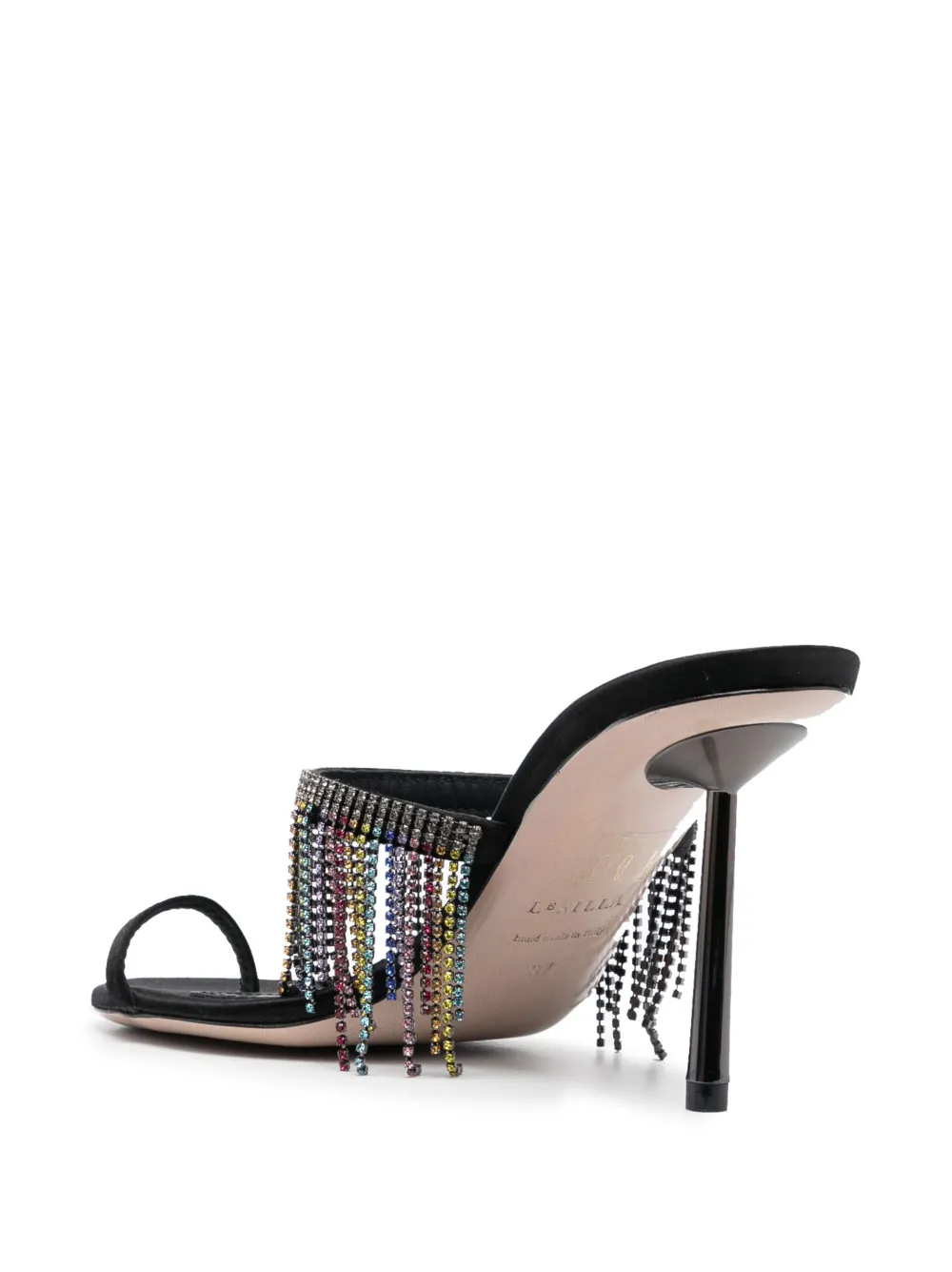 Cheap Le Silla Jewels 95mm satin sandals Women