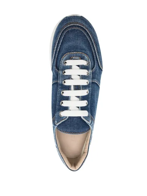 Le Silla denim low-top sneakers 6904Z020M1PPGIR101 - 3