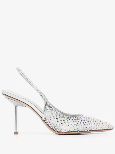 Le Silla Pumps Gilda con cristalli 80mm