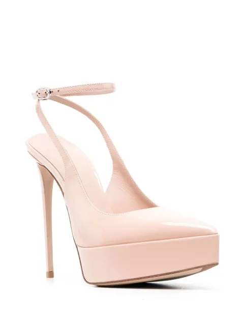 Le Silla Uma 130mm patent-leather platform pumps 2861V090R1PPKAB158 - 1