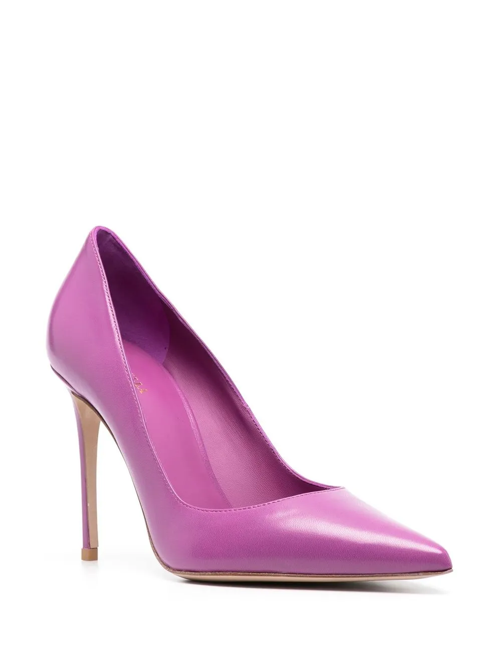 Le Silla Eva leren pumps - Paars