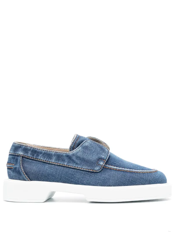 Denim loafers top