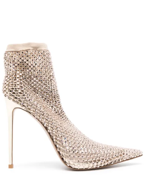 Le Silla Gilda 120mm crystal-embellished pumps 2113R100R8PPSTM907 - 0
