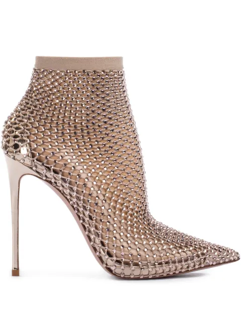 Le Silla Gilda 120mm crystal-embellished pumps