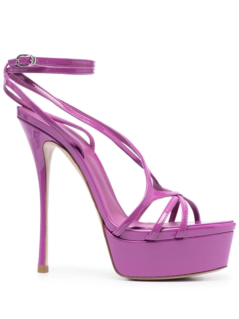 Le Silla Belen 145mm Open-toe Sandals In Purple