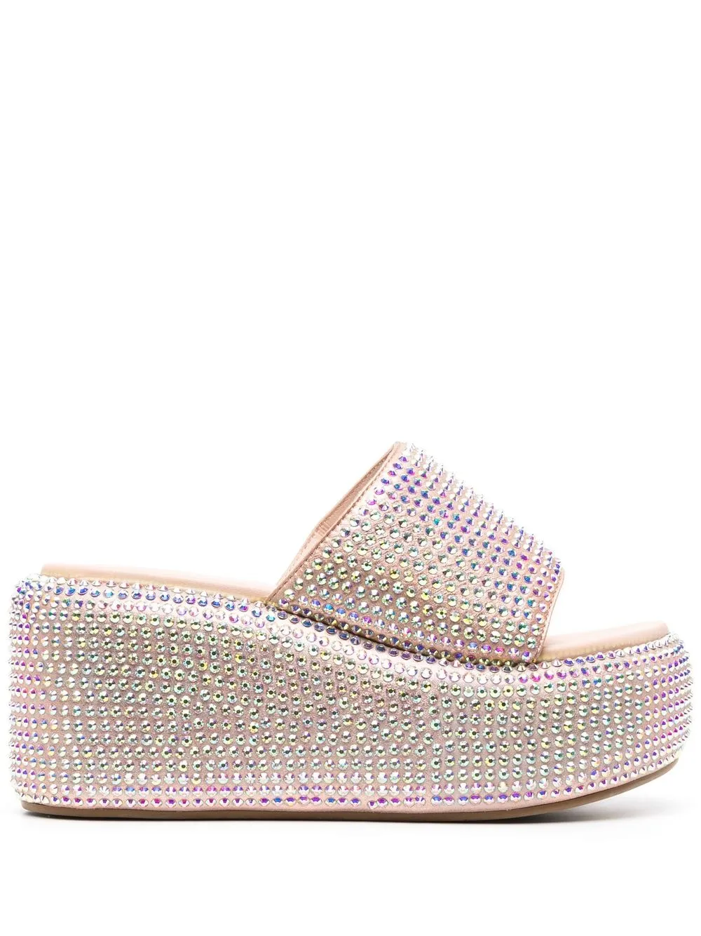 

Le Silla Aiko 90mm rhinestone sandals - Gold