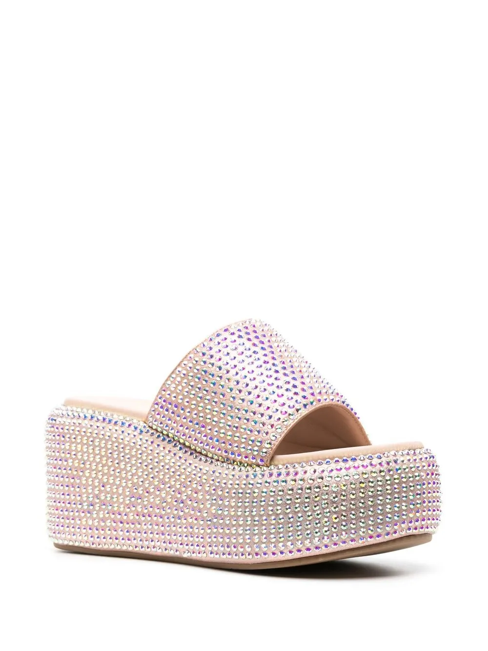 Le Silla Aiko sandalen met stras - Goud