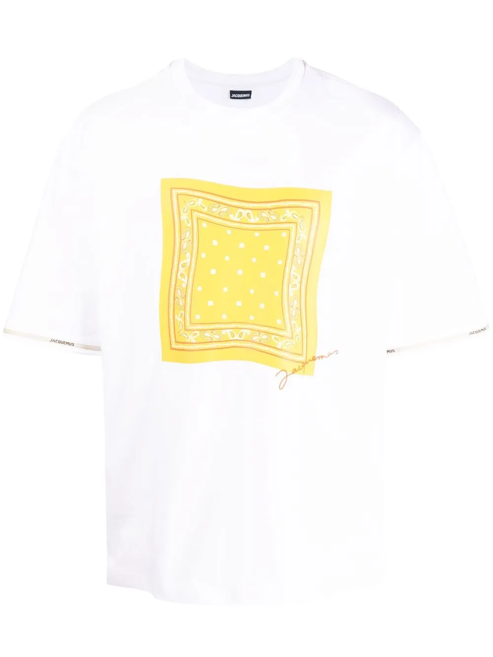 

Jacquemus La t-shirt Toalha cotton T-shirt - White