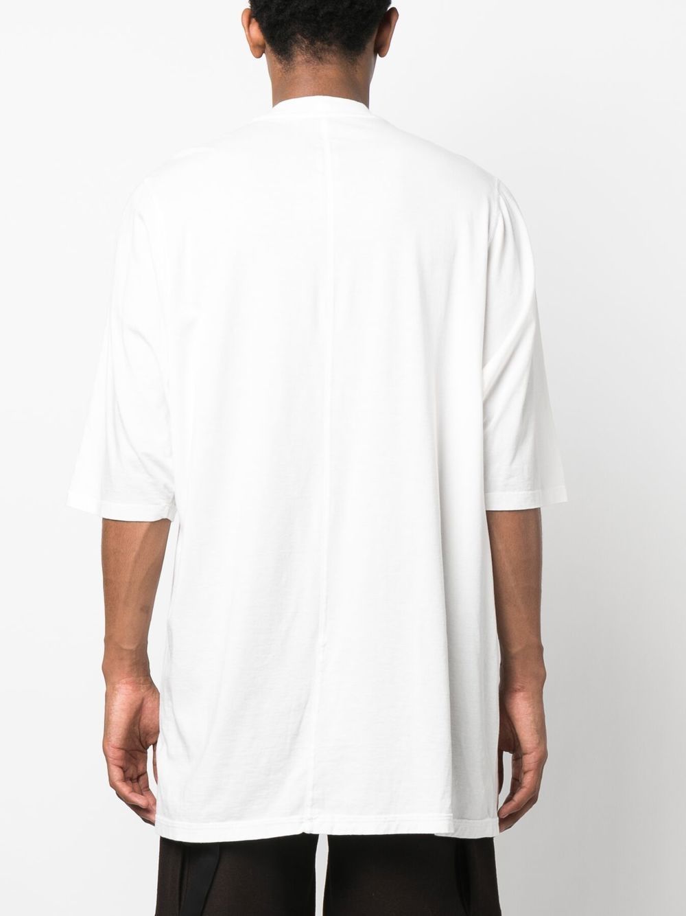 Shop Rick Owens Drkshdw Oversized Cotton T-shirt In Weiss