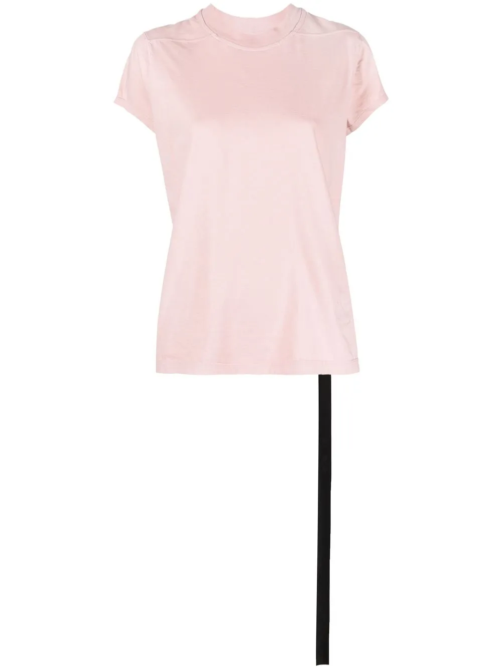 Rick Owens Drkshdw Crewneck Cotton T-shirt In Rosa