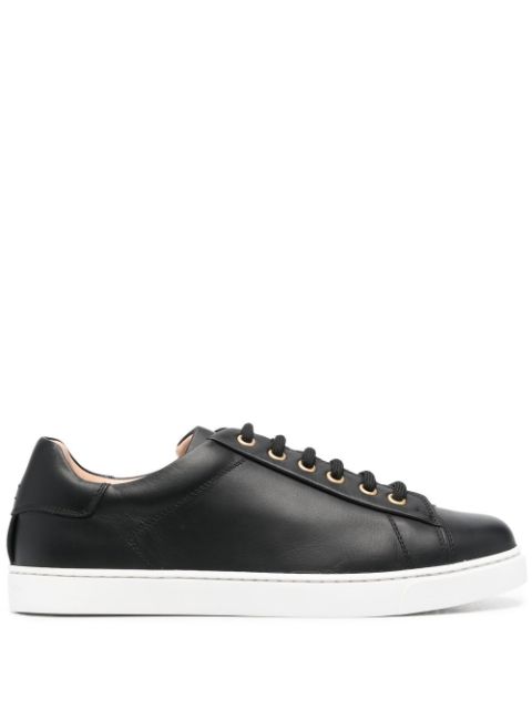 Gianvito Rossi leather lace-up sneakers