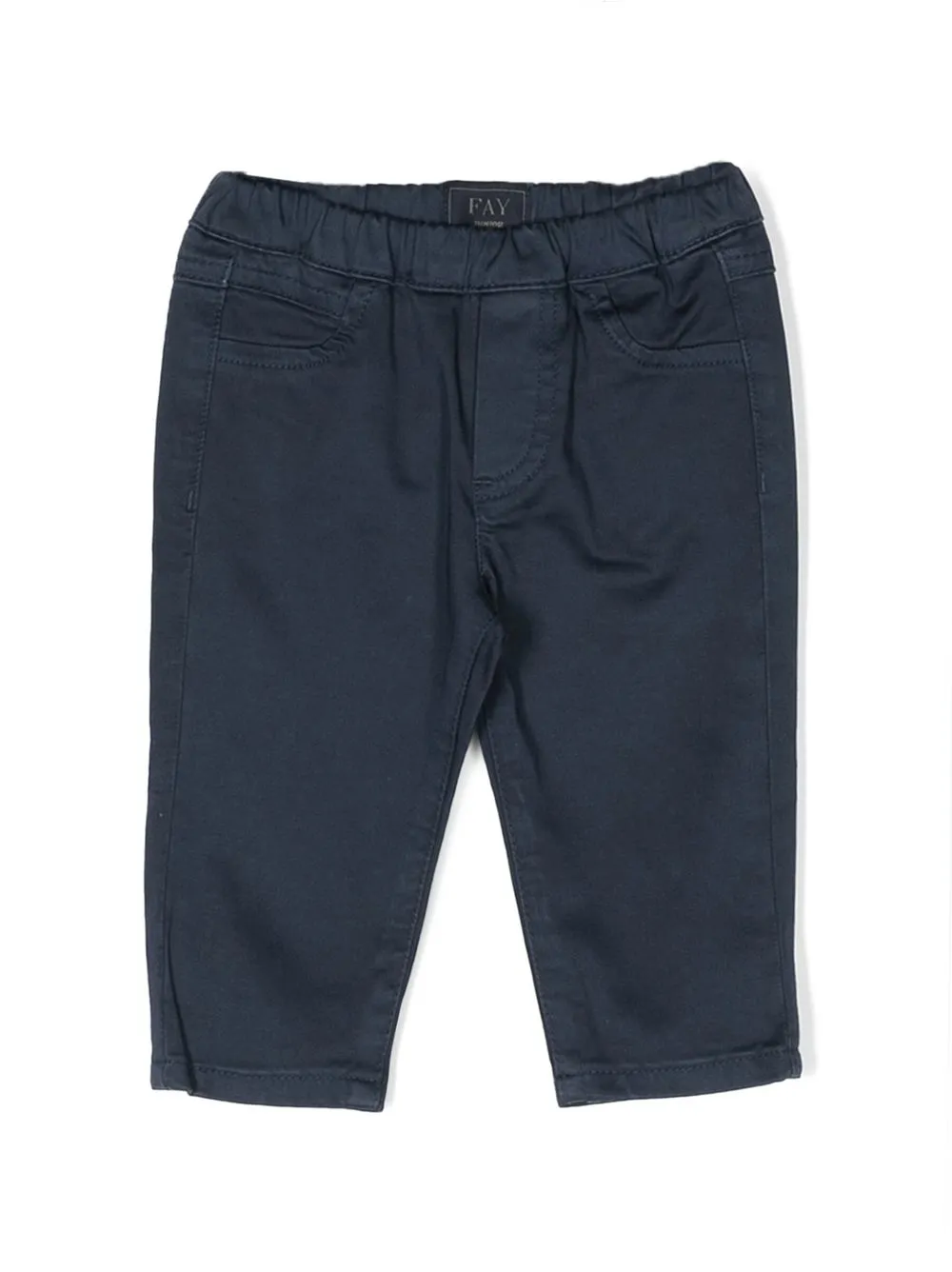 

Fay Kids stretch-cotton chinos - Blue