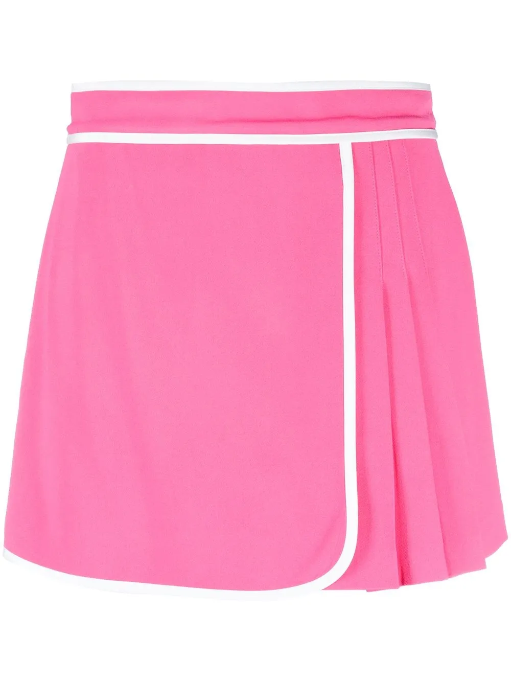 

RED Valentino wrap pleated skort - Pink