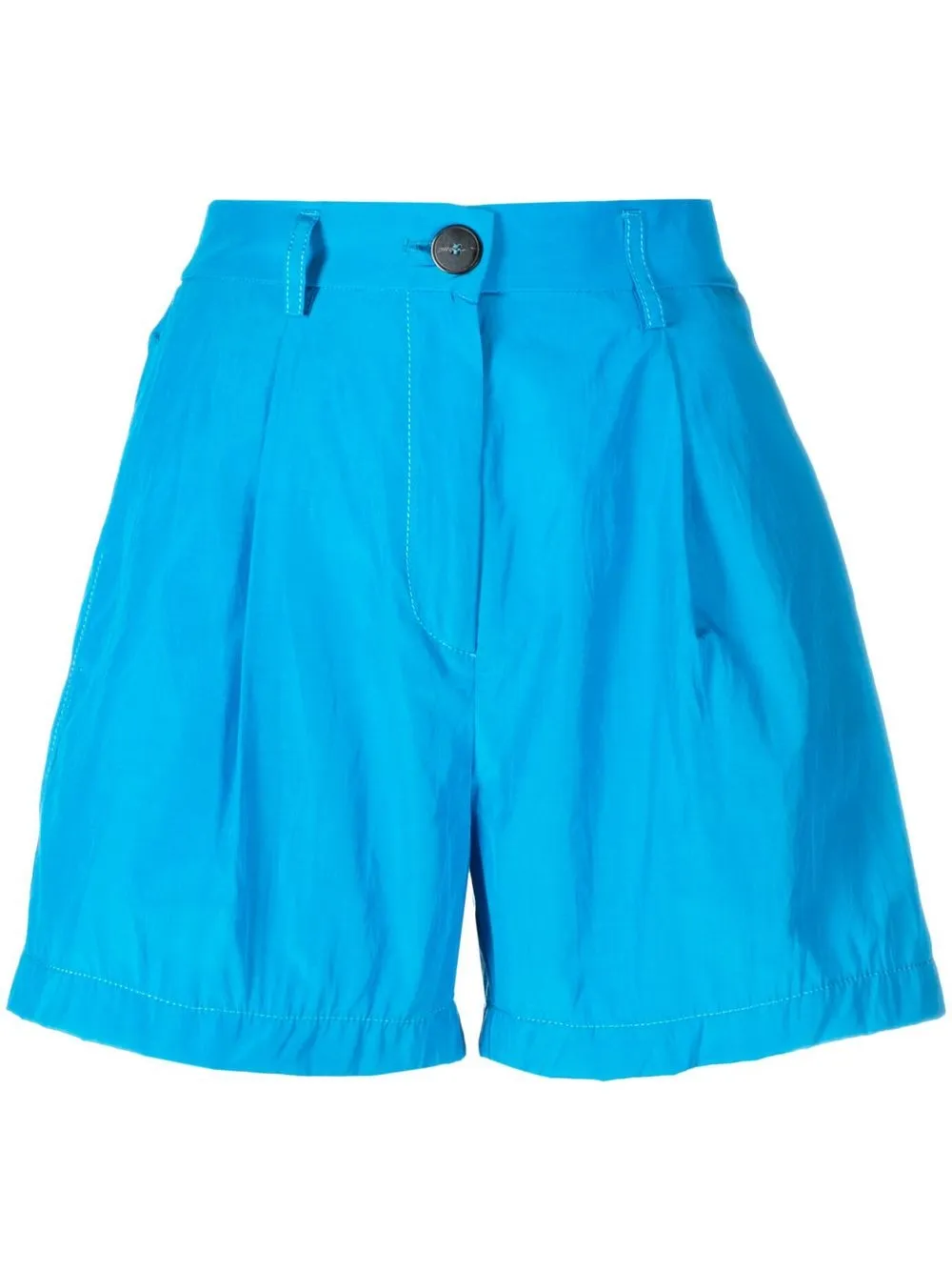 

Forte Forte shorts con tiro alto - Azul