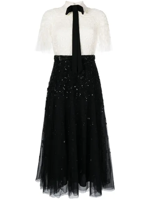 Zuhair Murad vestido con lentejuelas bordadas