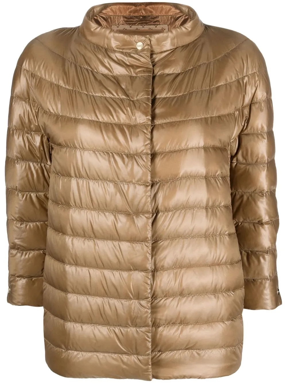 

Herno Elsa quilted puffer jacket - Brown