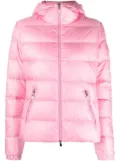 Moncler hooded padded jacket - Pink