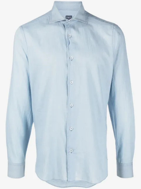 Fedeli camisa de popelina manga larga