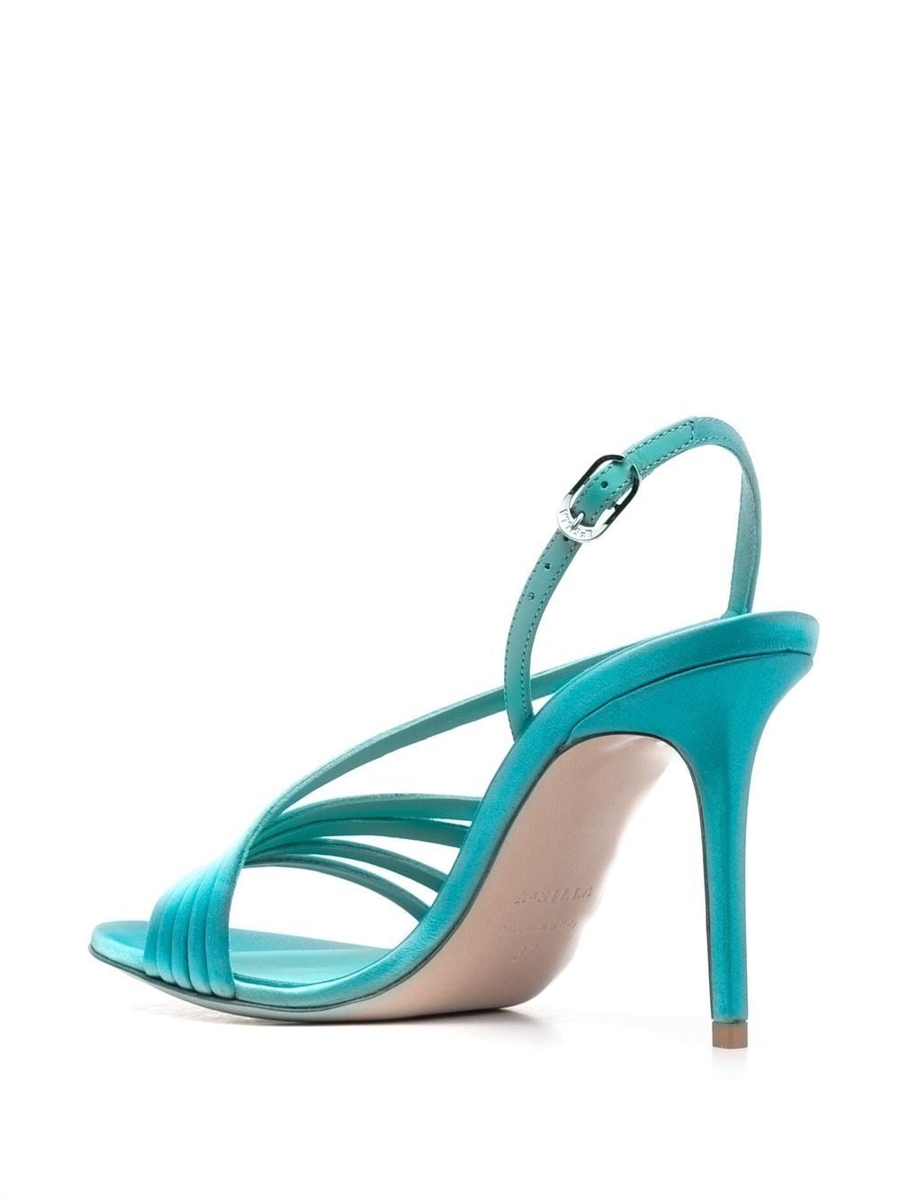 Shop Le Silla Scarlet High-heel Sandals In Blau