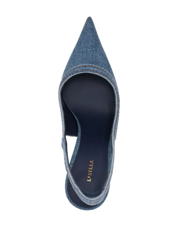 Le Silla Bella Slingback Pumps | Blue | FARFETCH