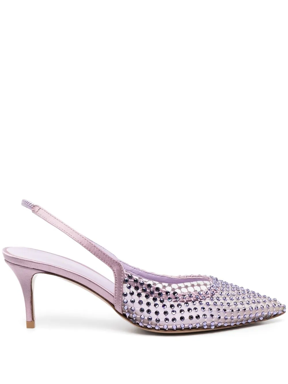 

Le Silla Gilda 70mm rhinestone pumps - Purple