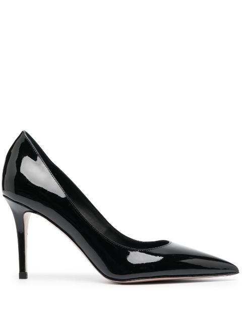 Le Silla Eva 80mm patent leather pumps Women