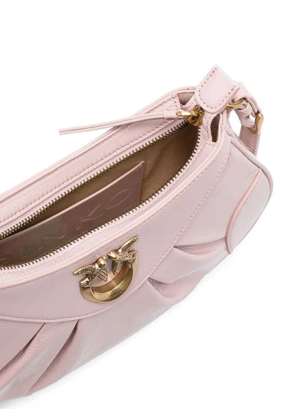 PINKO logoplaque Crossbody Bag Farfetch