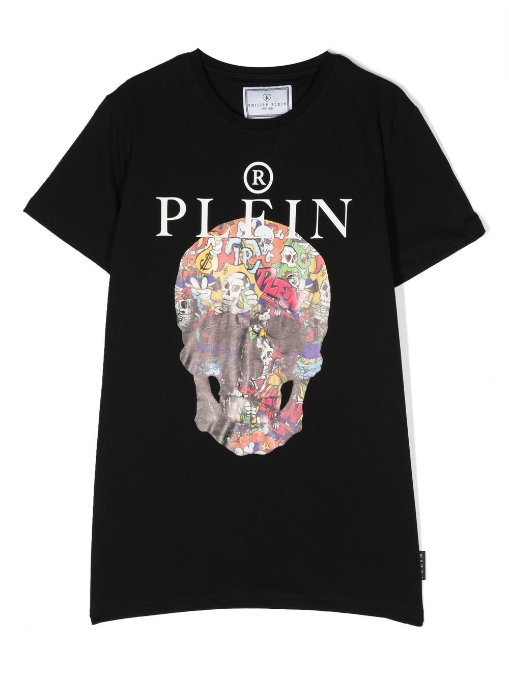 Image 1 of Philipp Plein Junior graphic-print short-sleeved T-shirt