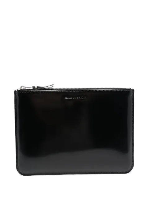 Comme Des Garçons Wallet cartera con logo en relieve 