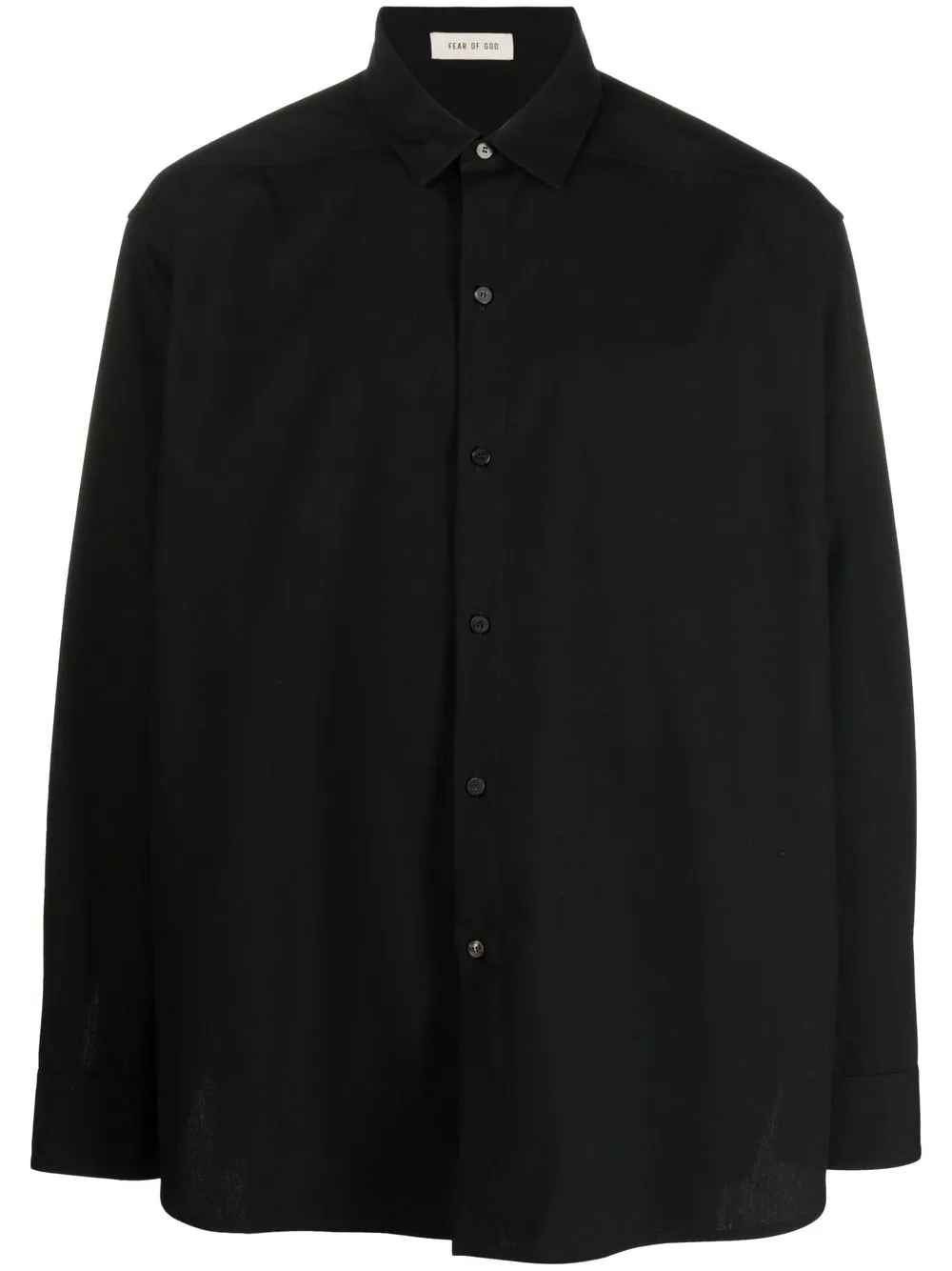 FEAR OF GOD LONG-SLEEVE WOOL-BLEND SHIRT