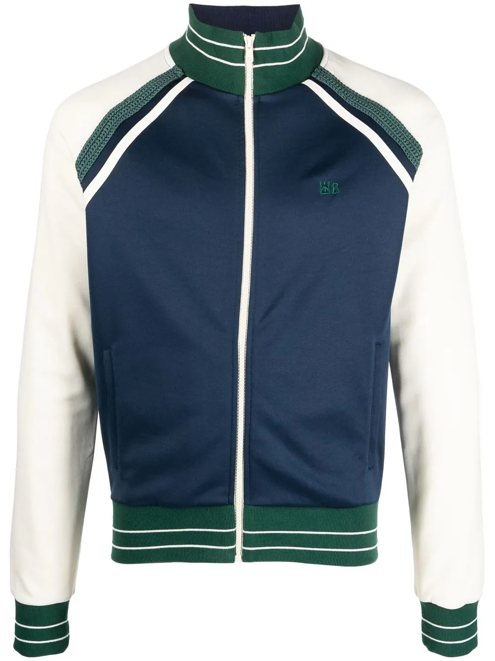 Wales Bonner Kola colour-block Track Jacket - Farfetch