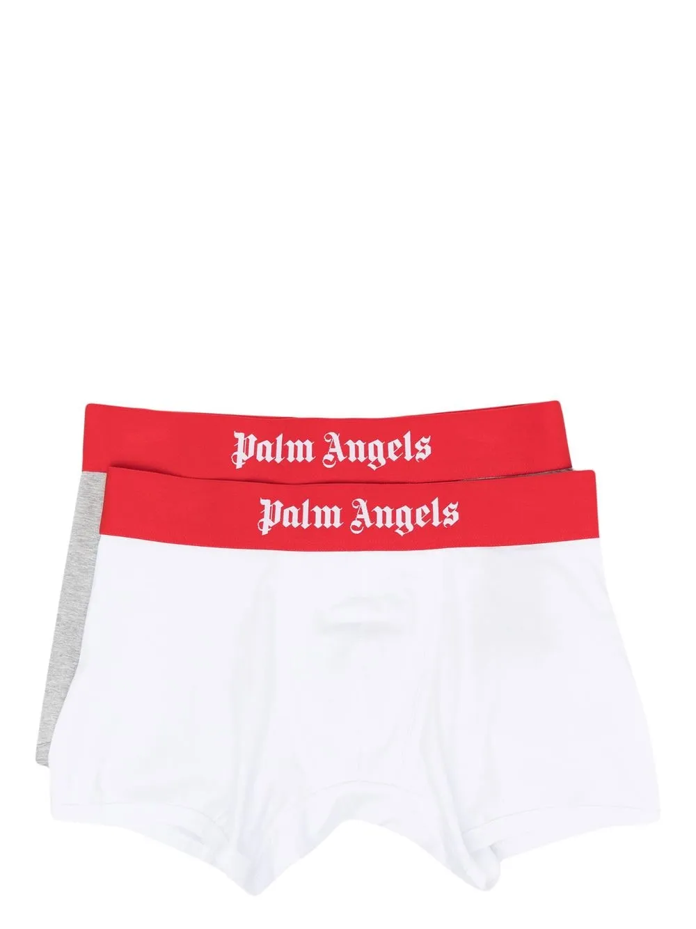 

Palm Angels embroidered-logo elasticated-waistband boxers - White