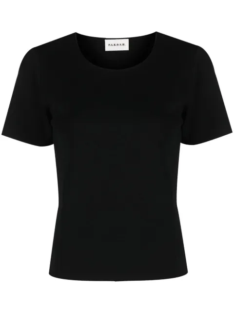 P.A.R.O.S.H. playera manga corta con cuello redondo