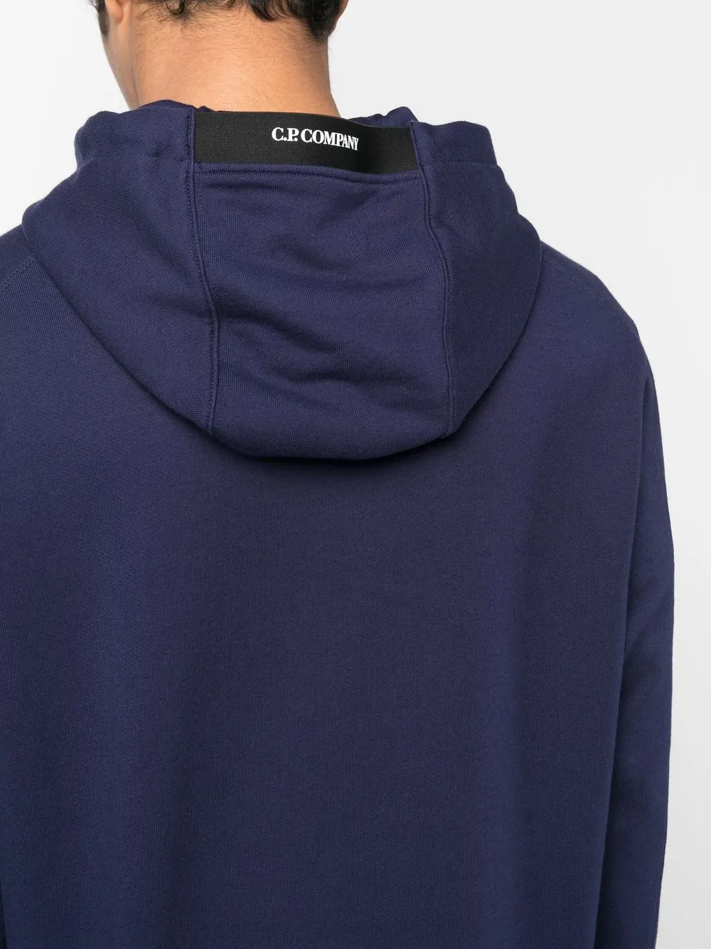 C.P. Company Lens detail Drawstring Hoodie Farfetch