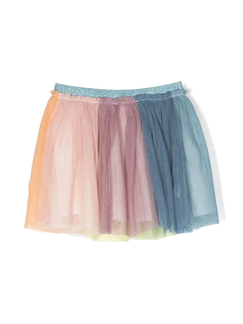 Shop Stella Mccartney Metallic Waistband Tutu In Pink