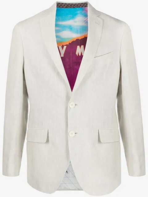 ETRO Colbert met enkele rij knopen