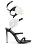 Le Silla Rose high-heel sandals - Black