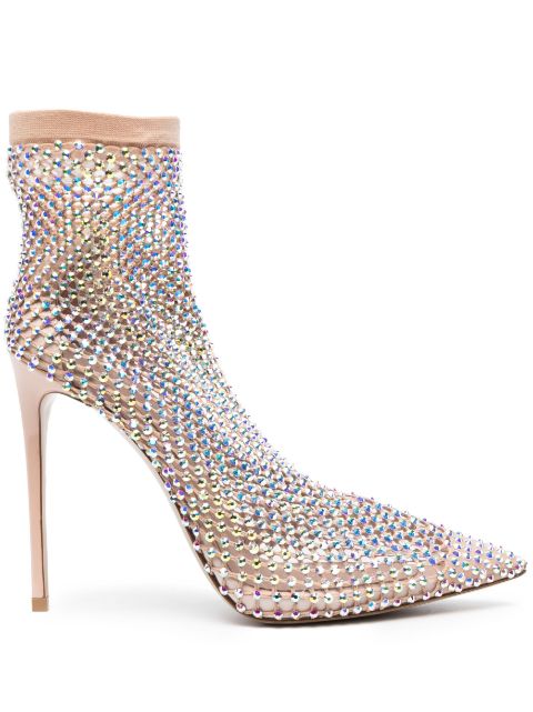 Le Silla Gilda 125mm crystal-embellished pumps Women